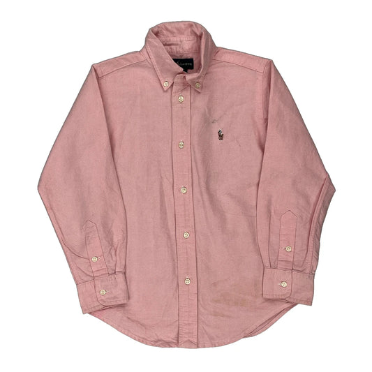 Age 6 Ralph Lauren Shirt - Small Pink Cotton