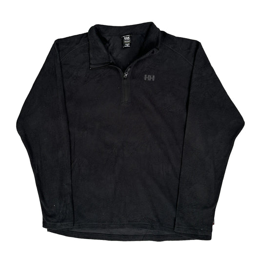 Vintage Helly Hansen Fleece - 2XL Black Polyester