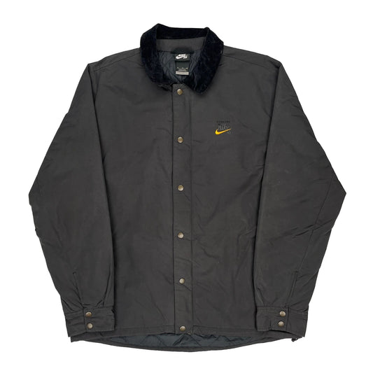 Vintage Nike Sb Coach Jacket - XL Black Polyester
