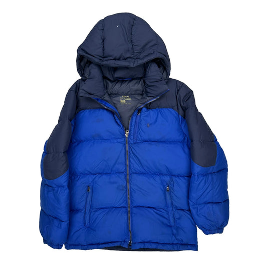 Kids Age 13-15 Polo By Ralph Lauren Puffer - XL Blue Polyester