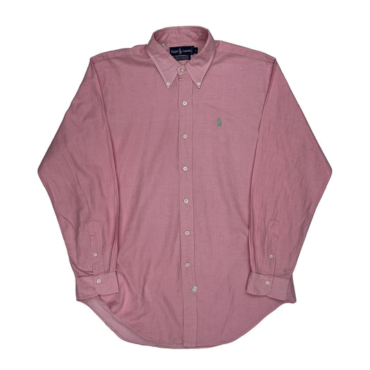 Ralph Lauren Shirt - Large Pink Cotton