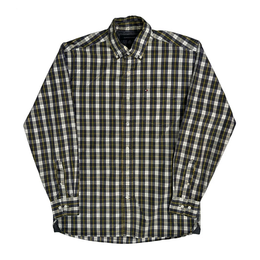 Tommy Hilfiger Checked Shirt - Small Multicoloured Cotton