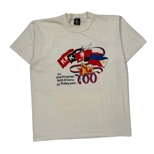 Celtic Athletic Single Stitch T-Shirt - XL White Cotton