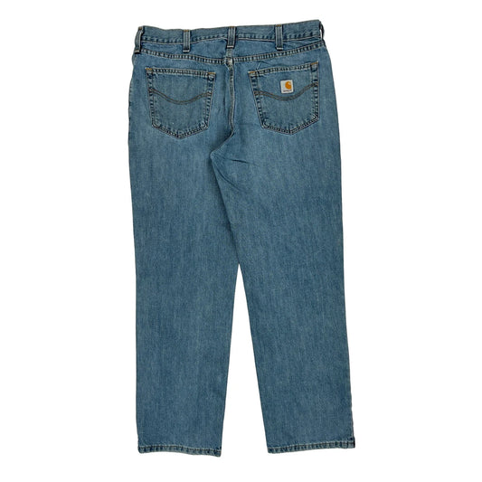 Carhartt Jeans - 36W 32L Blue Cotton Blend