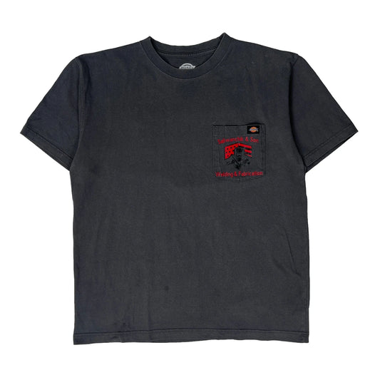 Welding & Fabrication Dickies T-Shirt - Large Grey Cotton
