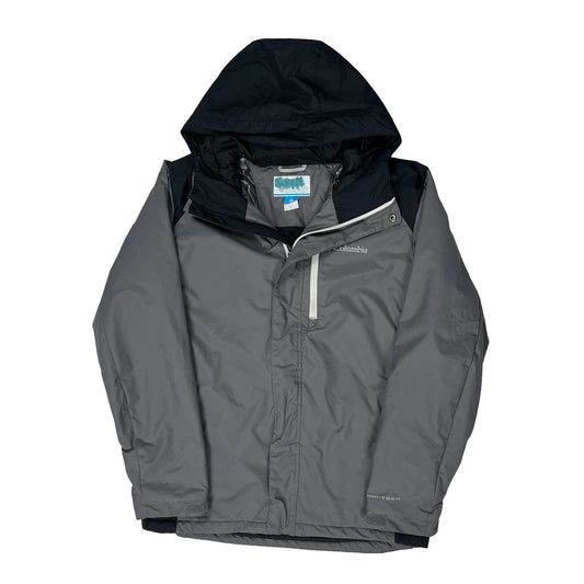 Columbia Waterproof Jacket - Medium Grey Polyester