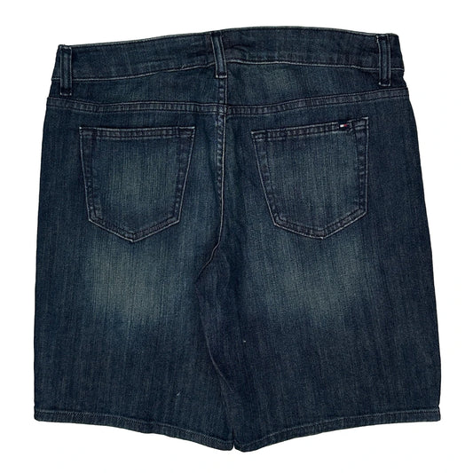 Vintage Tommy Hilfiger Denim Shorts - 32W 10L Dark Wash Denim