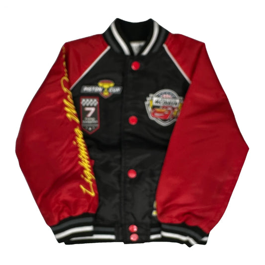 Age 3 Disney Cartoon Varsity Jacket - 2XS Black Polyester