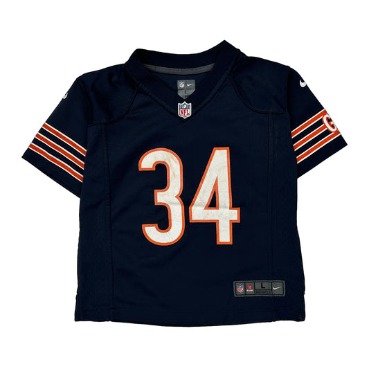 Age 6 Nfl Jersey - Large Orange Polyester