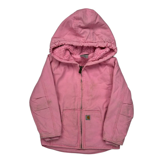 Age 4 Carhartt Jacket - 2XS Pink Cotton