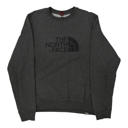 Vintage grey The North Face Sweatshirt - mens medium
