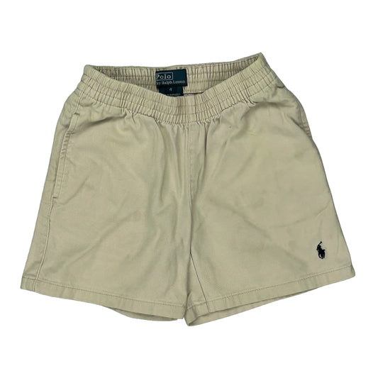 Age 4 Polo By Ralph Lauren Shorts - Xx-Smallw 4L Beige Cotton