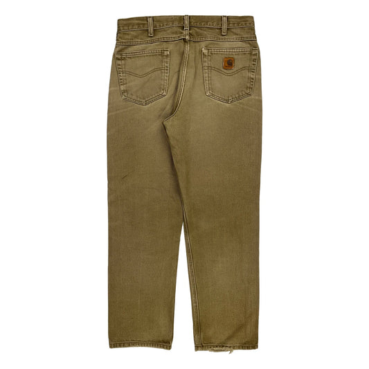 Carhartt Jeans - 34W 29L Brown Cotton