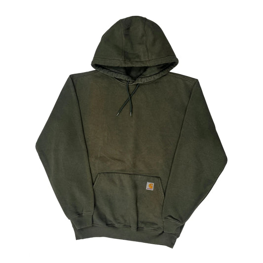 Carhartt Hoodie - Medium Green Cotton Blend