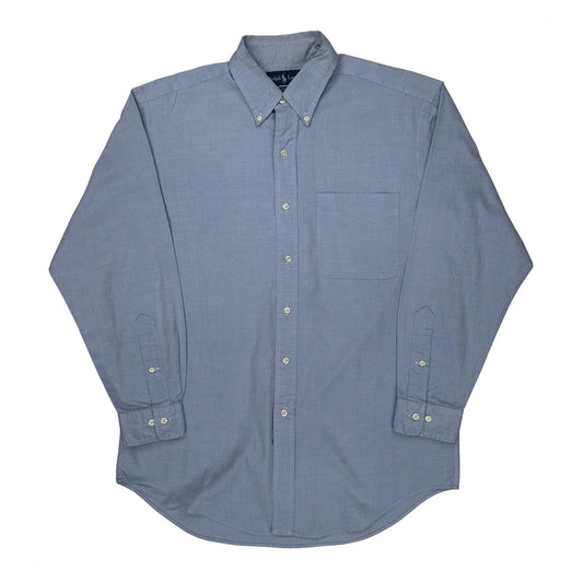 Yarmouth Ralph Lauren Shirt - Medium Blue Cotton