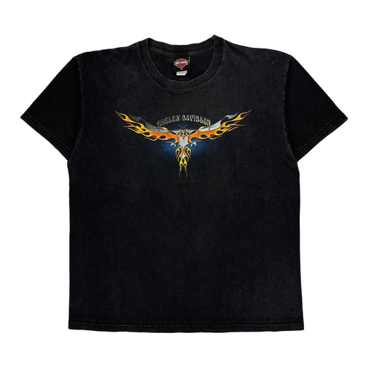 Orlando Harley Davidson Graphic T-Shirt - XL Black Cotton
