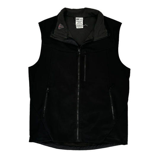 Vintage Telluride Resort Host Helly Hansen Gilet - Large Black Polyester