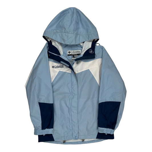 Columbia Waterproof Jacket - Small Blue Polyester