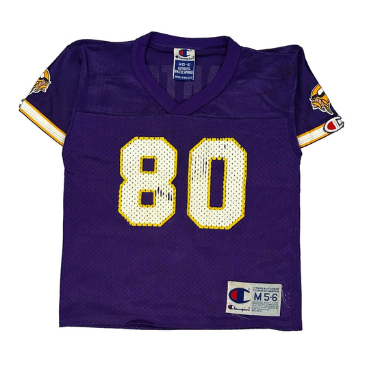 Minnesota Vikings, Age 5-6 Champion Football Jersey - Medium Purple Polyester
