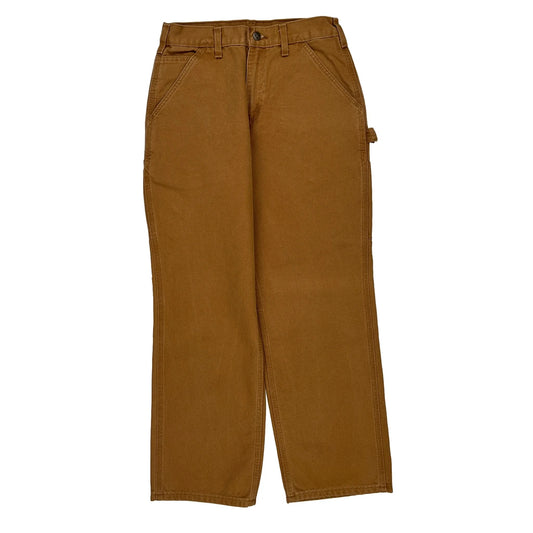 Carhartt Carpenter Trousers - 30W 30L Brown Cotton