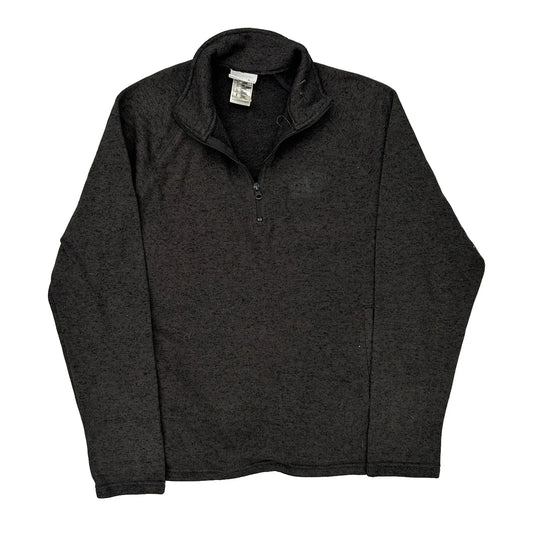 Disney 1/4 Zip - Medium Black Polyester