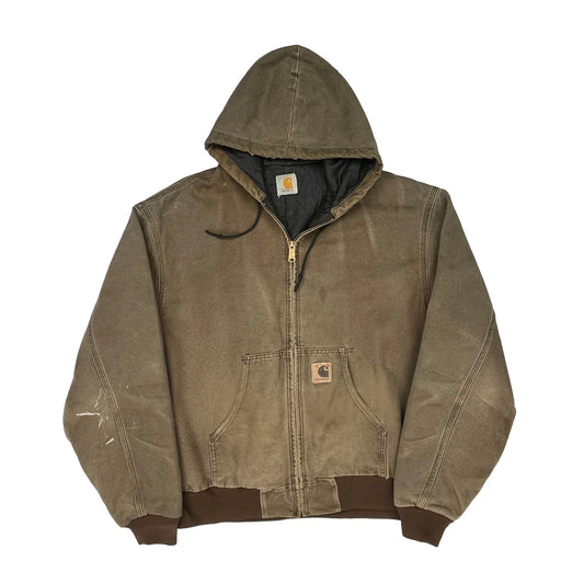 Carhartt J130 Cht Jacket - XL Brown Cotton