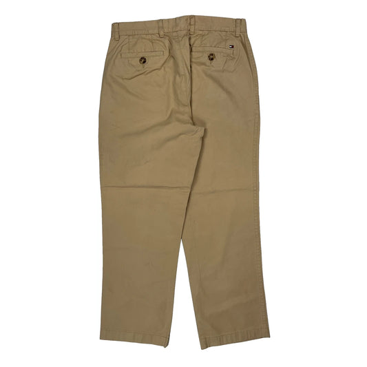 Tommy Hilfiger Chinos - 32W 30L Beige Cotton