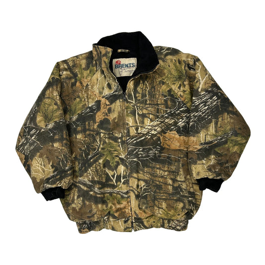 Outdoors Brents Bomber Jacket - Large Camo Polyester