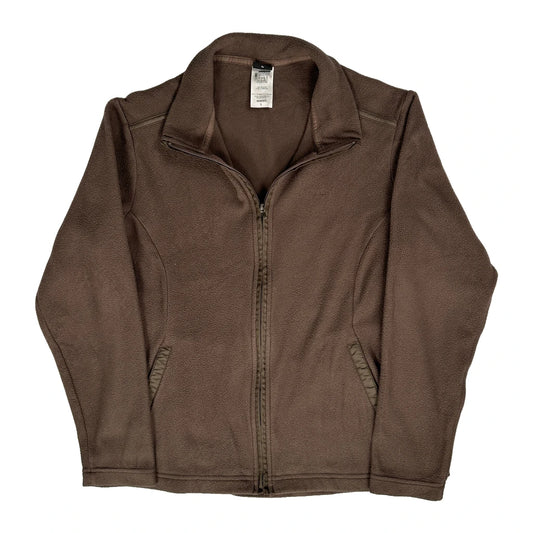 Vintage Patagonia Fleece Jacket - Large Brown Polyester