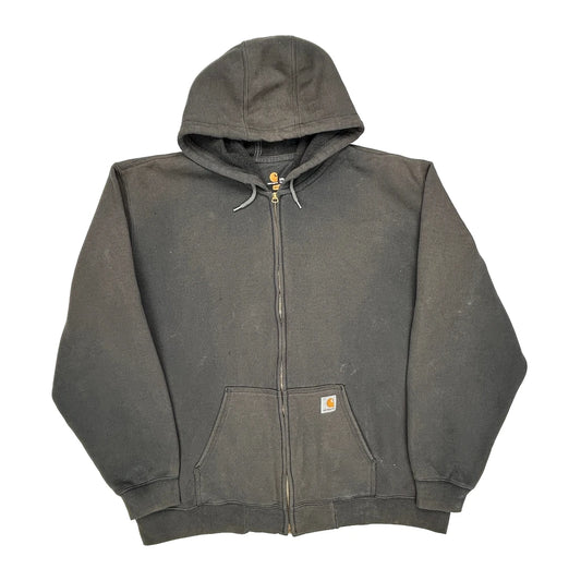 Carhartt Hoodie - 2XL Black Cotton Blend