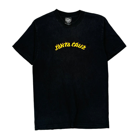 Santa Cruz T-Shirt - Small Black Cotton