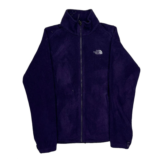 Vintage The North Face Fleece Jacket - Medium Purple Polyester