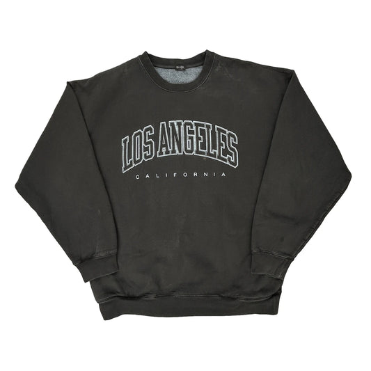 Los Angeles California John Galt Sweatshirt - 2XL Black Cotton