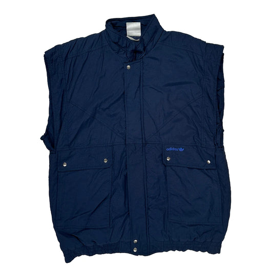Adidas Gilet - 2XL Navy Polyester