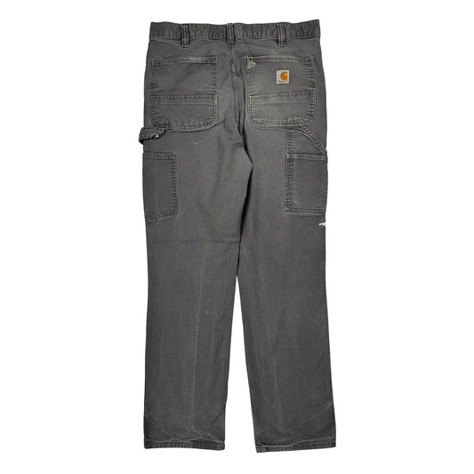 Carhartt Carpenter Trousers - 32W 32L Grey Cotton
