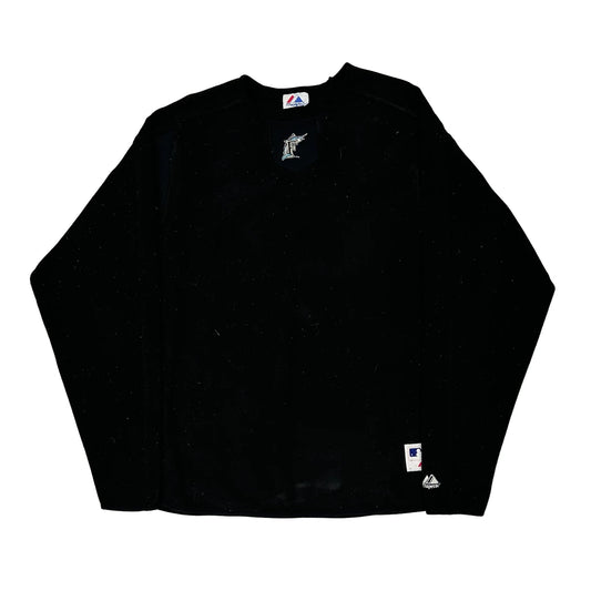 Majestic Mlb Fleece - XL Black Polyester