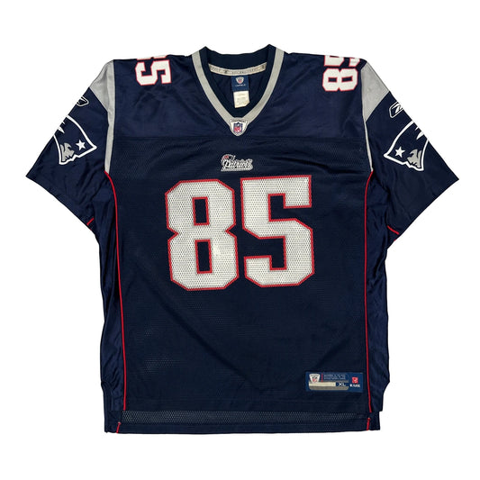 New England Patriots Nfl Jersey - XL Navy Polyester