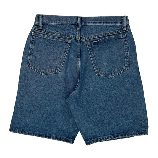 Wrangler Denim Shorts - 32W 10L Blue Cotton