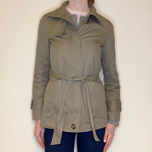 Vintage beige Benetton Jacket - womens medium