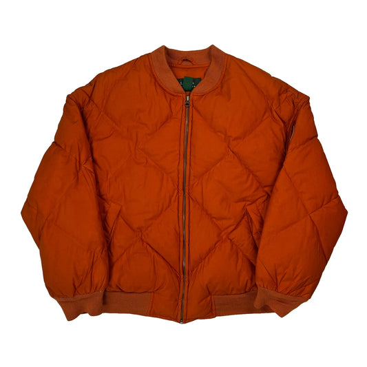 Ralph Lauren Puffer - Medium Orange Polyester
