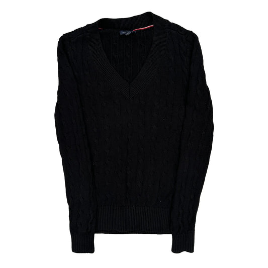 Tommy Hilfiger Jumper - Small Black Cotton