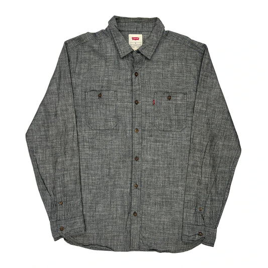 Levis Shirt - Medium Grey Cotton
