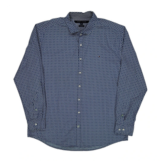 Tommy Hilfiger Shirt - 2XL Blue Cotton