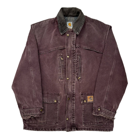 Carhartt Jacket - No Size Burgundy Cotton