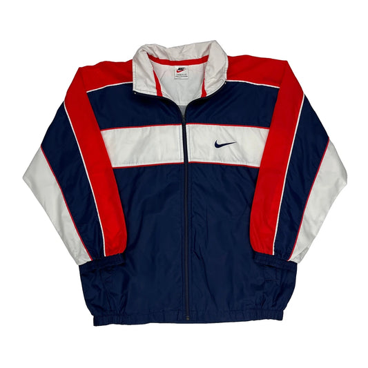 Age 16 Nike Track Jacket - XL Navy Polyester