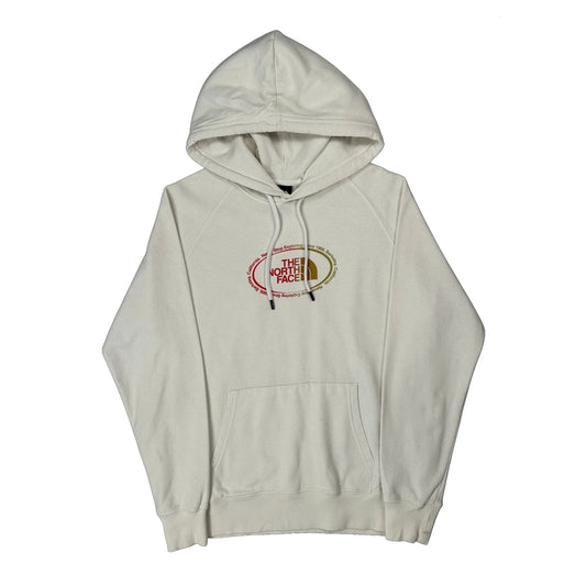 Vintage The North Face Hoodie - Medium White Cotton