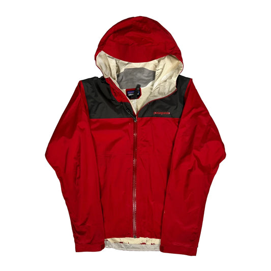 Patagonia Windbreaker - Small Red Nylon