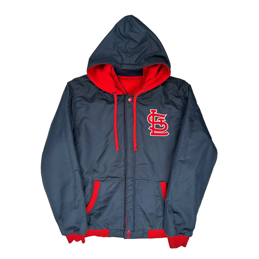 St. Louis Cardinals Mlb Windbreaker - Medium Navy Polyester