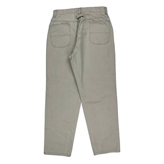 Unbranded Trousers - 30W UK 12 Beige Cotton