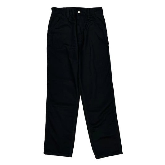 Carhartt Trousers - 27W 32L Black Cotton